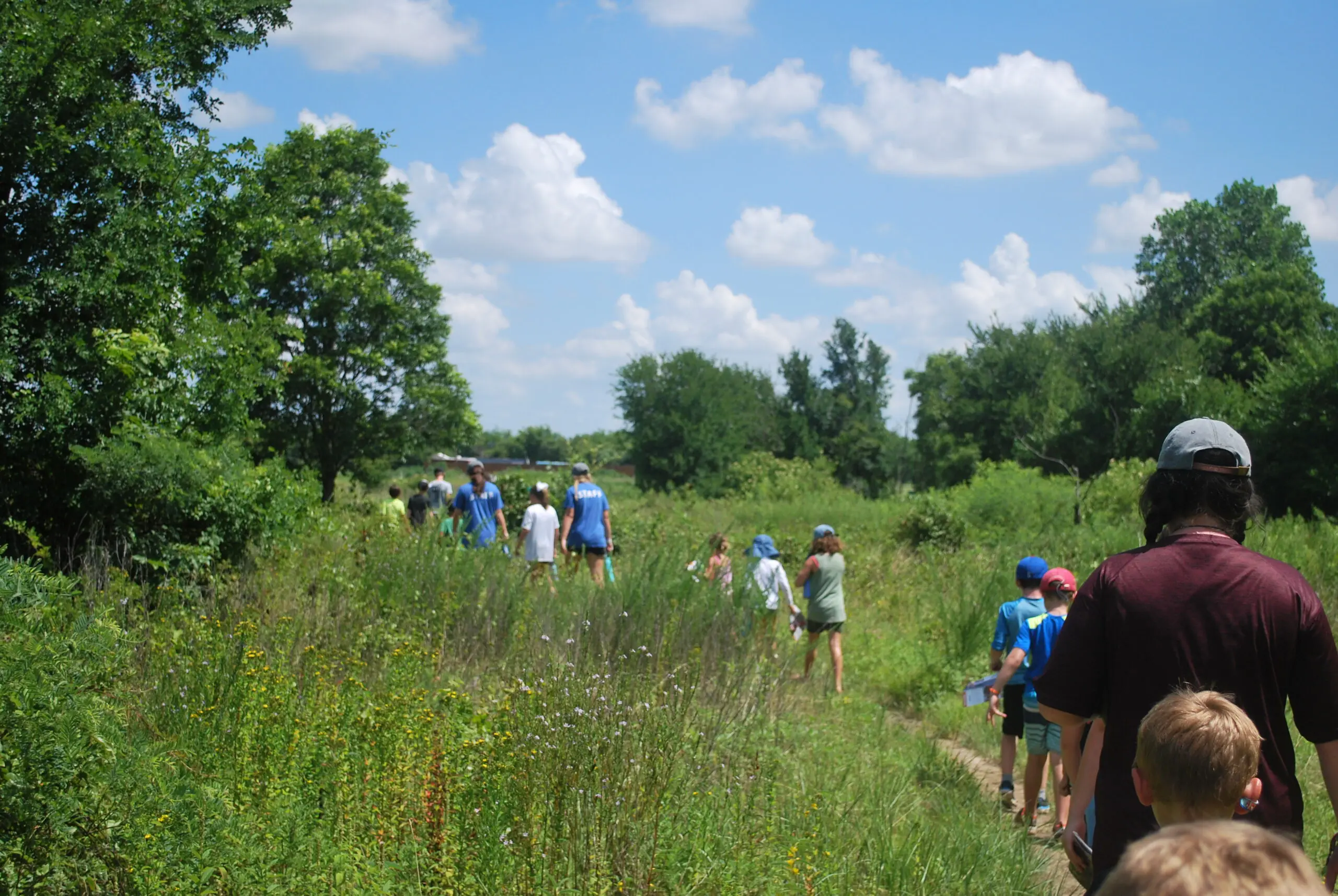 Campers on the Trail
